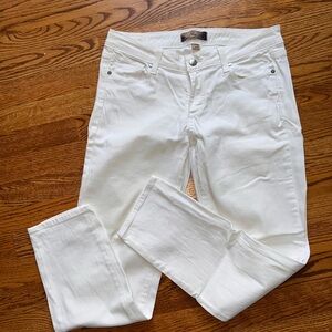 Paige Premium Denim Roxie Capri White Jeans